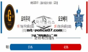 2024년 10월 2일 18:00 NPB 일본야구 요미우리 vs 요코하마 스포츠 픽 2024년 10월 2일 18:00 NPB 일본야구 요미우리 vs 요코하마 스포츠 픽