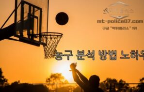 승률 높은 농구 분석 방법 노하우 대방출