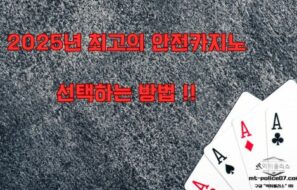 2025년 안전 카지노 선택 가이드: 신뢰할 수 있는 사이트 찾는 법