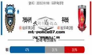 2025년 5월 21일 19:00 일본 J리그 가와사키 vs 우라와 스포츠 픽 2025년 5월 21일 19:00 일본 J리그 가와사키 vs 우라와 스포츠 픽
