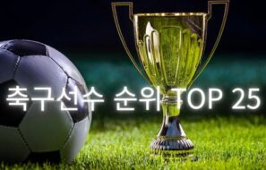 25년 시장가치로 본 축구선수 순위 TOP 25