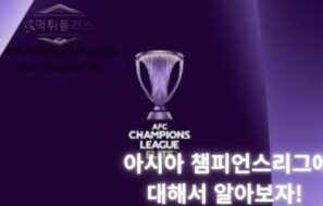 아시아 챔피언스리그에 대해서 알아보자!