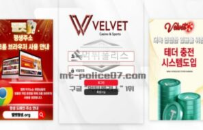 벨벳 신규사이트 먹튀검증 결과 공개