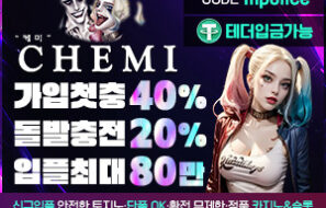 케미 벳 가상화폐 USDT 입금 가능 안전한 놀이터 입점
