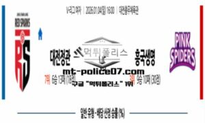 2026년 1월 4일 16:00 V-리그 여자 프로배구 대전정관장 vs 흥국생명 스포츠 픽 2026년 1월 4일 16:00 V-리그 여자 프로배구 대전정관장 vs 흥국생명 스포츠 픽