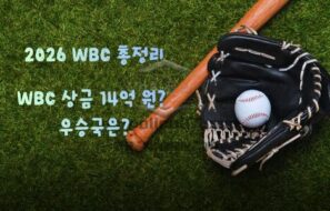 2026 야구 월드베이스볼클래식(WBC) 완전 가이드