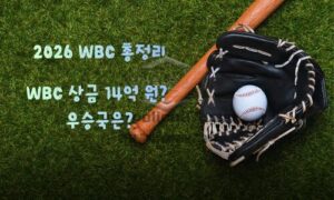 2026 야구 월드베이스볼클래식(WBC) 완전 가이드