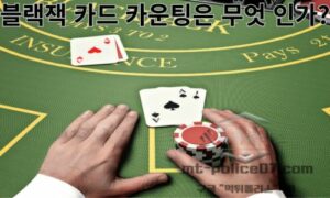 블랙잭 카드 카운팅은 무엇인가?