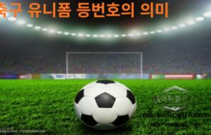 축구 유니폼 등번호의 의미