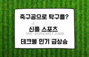 “축구공으로 탁구를?”… 신흥 스포츠 ‘테크볼’, 전 세계 인기 급상승