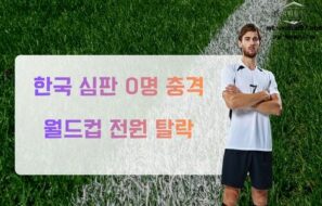 “한국 심판 전원 탈락”… 월드컵 무대서 사라진 韓, 일본·중국과 대조