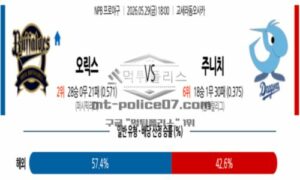 2026년 05월 29일 18:00 NPB 일본야구 오릭스 VS 주니치 2026년 05월 29일 18:00 NPB 일본야구 오릭스 VS 주니치