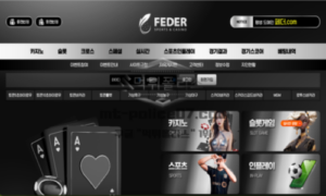 페더벳 신규 토토사이트 먹튀검증 총정리