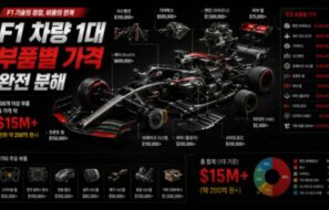 돈으로 보는 스포츠 F1의모든 비용