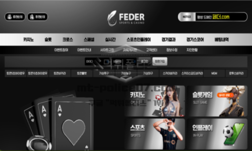 페더벳 신규 토토사이트