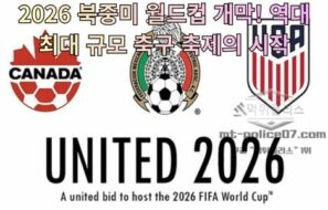 2026 북중미 월드컵 개막! 역대 최대 규모 축구 축제의 시작