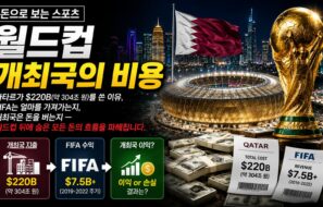 돈으로 보는 스포츠-월드컵개최국의 비용