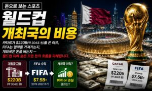 돈으로 보는 스포츠-월드컵개최국의 비용