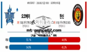 2026년 8월 21일 18:00 NPB 일본야구 요코하마 vs 한신 스포츠 픽
