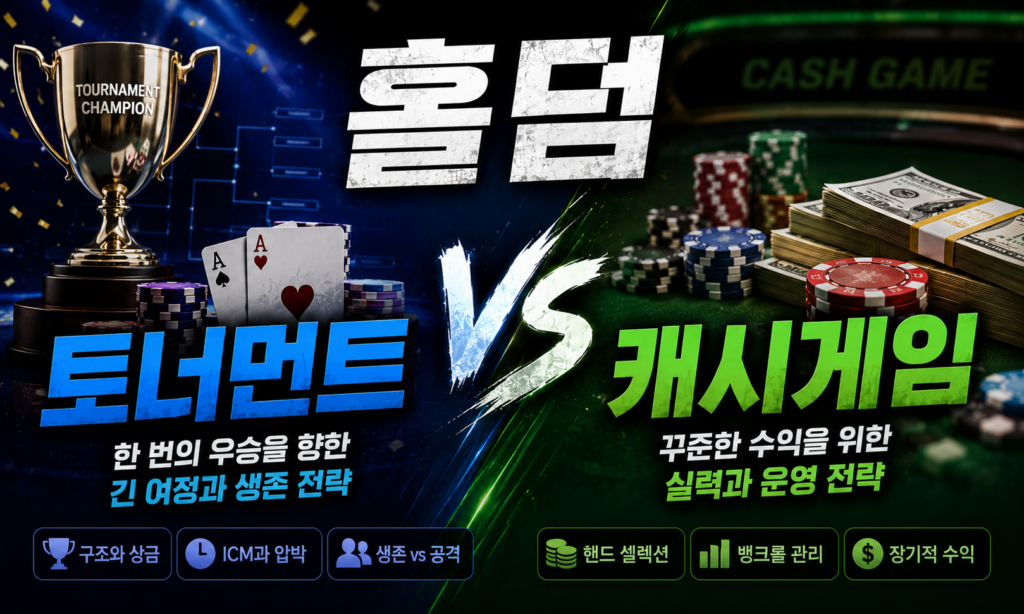 텍사스 홀덤 완전 가이드 2026 - 룰부터 전략까지