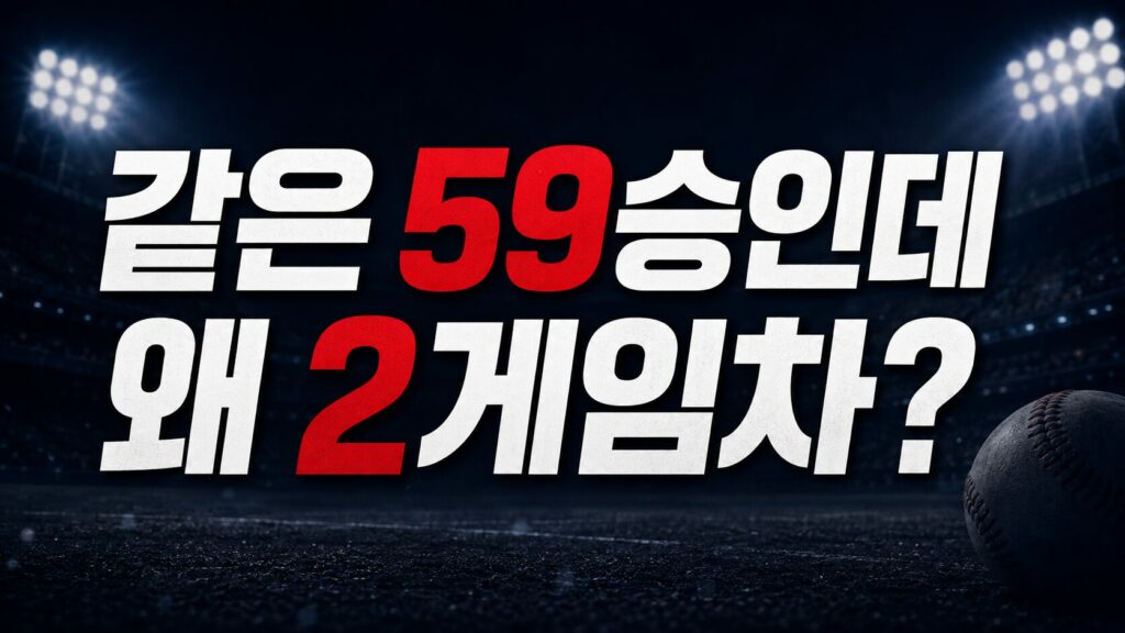 KBO 순위 분석